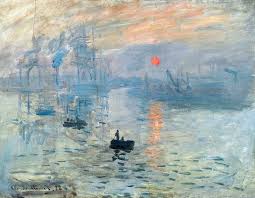 Monet's impression sunrise